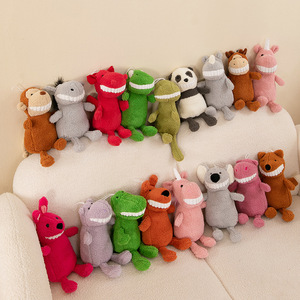 Muñeco de Peluche Sonriente de Cerdo y Dinosaurio con Dientes Grandes, Regalo de Boda, Recuerdo de Fiesta, Lindo Bebé de Dientes <span class=keywords><strong>Locos</strong></span>, Poliéster y Algodón PP - Product Image 2