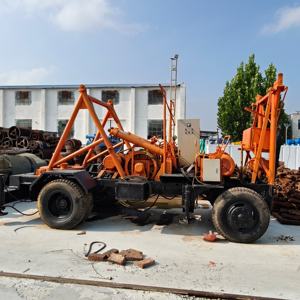 Hoge Efficiëntie Roterende Boorinstallatie Core Exploratie Hydraulische Diesel Aangedreven Motor Motor Max.500M Diepte Mijnrig Boor - Product Image 6