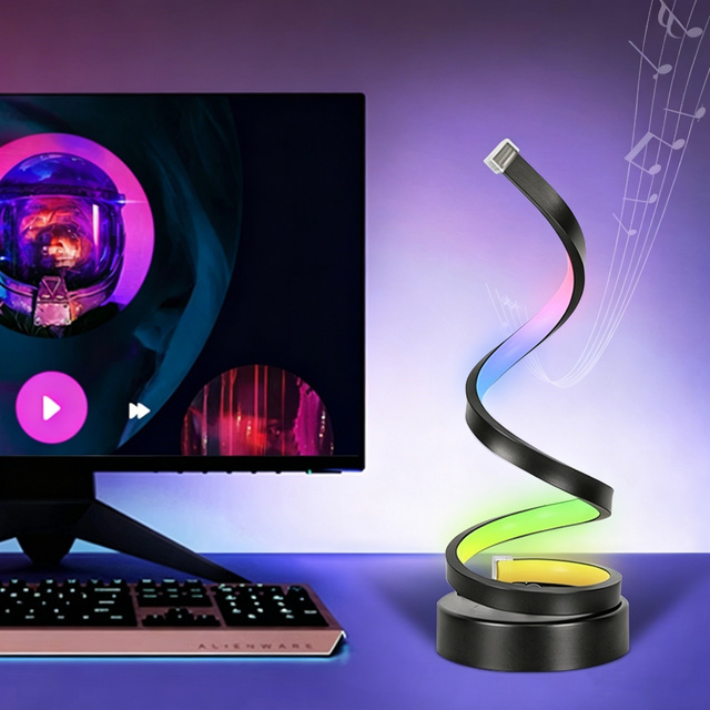 Wholesale New Modern LED Lamp Thousands Color Gamersh Smart RGB Night Remote APP Control for Gamming Room
