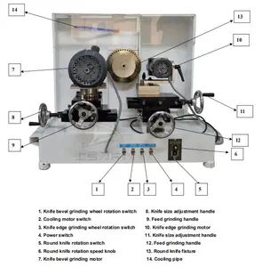 Factory customized Circular slitting knife edge grinding machine