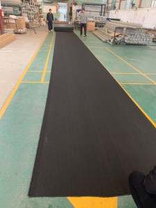 Filet d'ombrage tissé en PEHD ignifuge, direct usine, taux d'ombrage 90%, en stock, 180g/m², noir, vert, jaune, marque DM, carré - Product Image 3