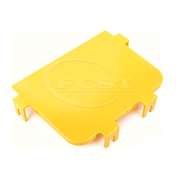 Cache-port en fibre optique en PVC/ABS FCST-CR120-TTR pour centre de données, pour la gestion du câblage dans les gaines de câblage et les plateaux de câbles