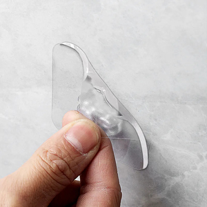 Aoniu 6cm Traceless Plum Sticky <strong>Hooks</strong> Transparent <strong>Wall</strong> <strong>Hook</strong> Multi-functional Self Adhesive Sticky <strong>Hooks</strong> - Product Image 4