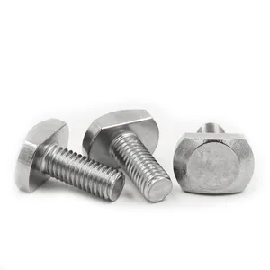 HSL T Bolt DIN186 Factory Stock Stainless Steel T Bolt And Nut And Washer Manufacturer INCONEL 600 Incoloy A-286