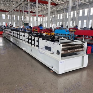 เครื่องขึ้นรูปโครงเหล็กเบาแบบม้วนพร้อมเครื่องยนต์และเกียร์ มอเตอร์ PLC และลูกปืน 380V 11KW รับประกัน 3 ปี ใช้งานง่าย - Product Image 3