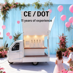Remorque de bar à cocktails mobile, camion de nourriture entièrement équipé pour les mariages - Product Image 1