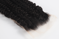 Perruque sans colle 2x6 HD Lace Closure Afro Kinky Curly 100% Cheveux Humains Pré-Pluckée Ligne de Cheveux Naturelle pour Femmes Noires Vente en Gros