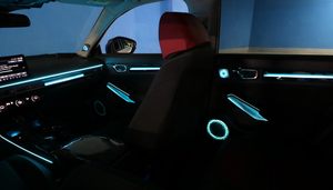 Luces LED Interiores Mejoradas SJC para Honda Civic 11ª Generación 2022-2025, Cubierta de Altavoz, Luz Ambiental, 64 Colores, Efecto Arcoíris - Product Image 4