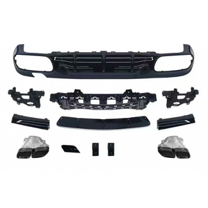 Per <span class=keywords><strong>Mercedes</strong></span> Benz <span class=keywords><strong>CLS</strong></span> W257 diffusore posteriore Auto nuove parti di modifica dello Spoiler posteriore per GT53 GT63 paraurti uogrado - Product Image 1