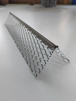Cornières en métal durables pour stuc 50x50mm, profilés d'angle pour plâtre et cloisons sèches, pour la construction et le plâtrage.