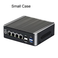 Mini PC Topton sin Ventilador, Firewall N150 N95 N6005 I5-8250U, 4 LANs I226-V 2.5G, Router Suave, DDR4, COM, USB-C, PfSense, OPNsense
