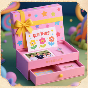 Personalización de cajas de regalo, personalización de cajas de embalaje para el Día del Maestro, caja de regalo de alta gama para profesores, personalización de regalos para la temporada de graduación. - Product Image 4