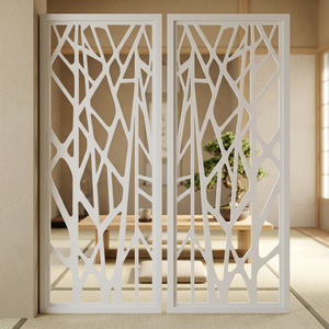 Panneau de séparation de pièce moderne en aluminium anti-corrosion, design motif arbre, surface anodisée pour l'intérieur du salon - Product Image 6
