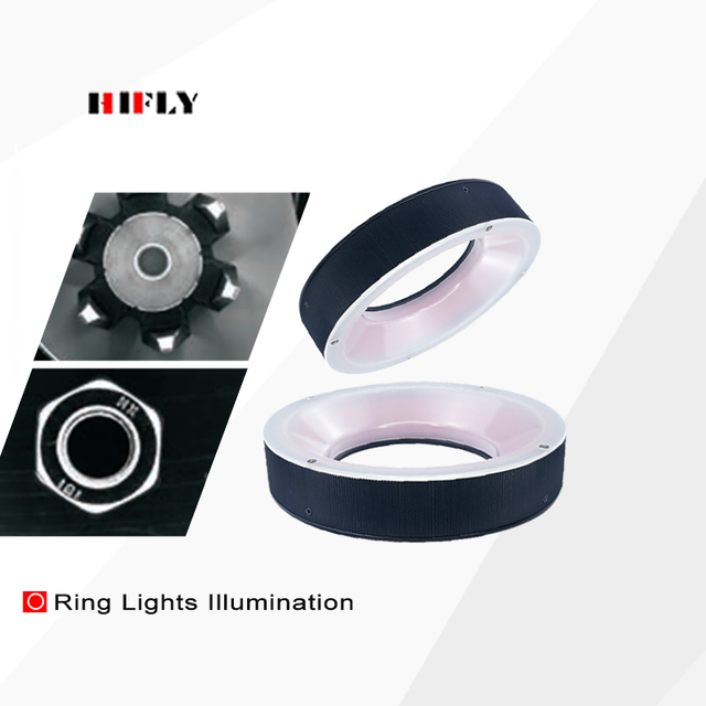 HIFLY Direct Selling Diffuse 60 Degree Various Sizes LED for Industrial Lead Frame Inspection Ring Light