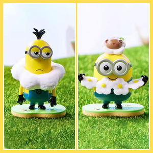 MINISO <span class=keywords><strong>Minions</strong></span> Flower Park Surprise, Caja Sorpresa con Figura de PVC para Decoración de Escritorio, Venta al por Mayor de Juguetes Personalizados en Caja Sorpresa - Product Image 3