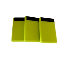 Flacon pulvérisateur carré plat rechargeable de 50 ml pour parfum, shampoing, lotion, désinfectant de poche portable en plastique PP