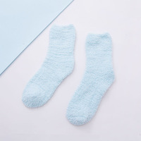 Hiver Automne Dames épaissies Microfibre Cozy Fluffy Fuzzy Socks for Women