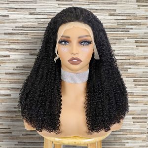 วิกผมเวียดนามแบบ Super Double Drawn Virgin Raw Hair  พร้อมเชือกผูกด้านหน้า  ไม่ต้องใช้กาว  <span class=keywords><strong>ผม</strong></span>แท้แบบพม่า  ลอนธรรมชาติ  HD สำหรับวิกผม - Product Image 1