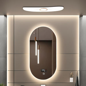 Miroir de salle de bain LED Bluetooth multifonctionnel, ovale, sans cadre, rétroéclairé, <span class=keywords><strong>anti</strong></span>-buée, personnalisé, vente en gros, pour hôtel <span class=keywords><strong>Coupe</strong></span> <span class=keywords><strong>du</strong></span> <span class=keywords><strong>Monde</strong></span> - Product Image 5