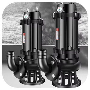 Bomba Sumergible para Aguas Residuales Aikon, Bomba Centrífuga Mecánica de Acero Inoxidable para Estación de Elevación de Aguas Residuales - Product Image 1