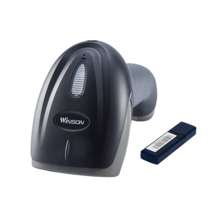 כף יד מיני 1d אלחוטי מיני USB כחול בר קוד נייד cd קורא ברקוד לייזר cd - Product Image 5