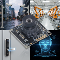 Module de caméra personnalisé avec capteur CMOS OV2710, 2MP, 1080P, 30fps, objectif grand angle 100°, USB 2.0, sans pilote, pour ordinateur portable et vision industrielle