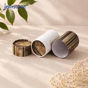 Matériaux recyclables, revêtement extérieur résistant à l'humidité, conteneur cylindrique, tube en carton robuste, boîte d'emballage - Product Image 5
