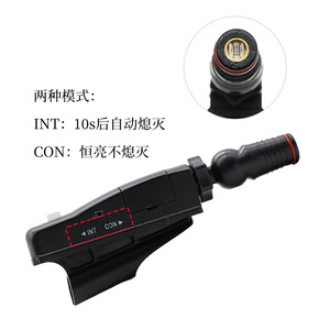 Dispositif de visée laser infrarouge pour le golf, aide à la pratique, poignée en plastique et caoutchouc, ambidextre - Product Image 1