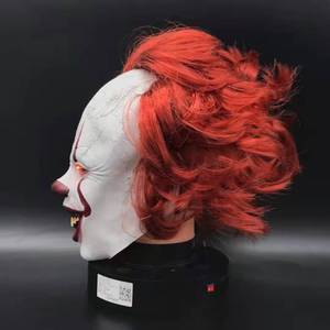 <span class=keywords><strong>Clown</strong></span> Return Soul 2 LED Bandeau <span class=keywords><strong>Perruque</strong></span> Pennywise Latex Lumineux Cosplay Masque pour Halloween Party Horror Halloween Résine Masque - Product Image 2