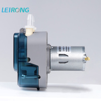 Pompe péristaltique de dosage de laboratoire à basse pression LeiRong BP1000 DC 24V OEM pour la distribution de liquides chimiques