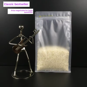 Sachet autoportant givré à huit côtés, étanche à l'humidité, avec fermeture éclair, épaissi et scellé, pour fruits secs, céréales et aliments de spécialité - Product Image 4