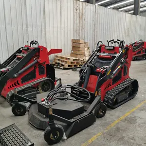 Ht430 poids de charge hydraulique chenille Mini Skid Steer chargeur Machine importation Mini Skidsteer