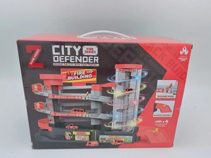 ของเล่นในสวนสำหรับเด็กแบบโต้ตอบ,ของเล่นรางรถไฟ DIY ของเล่นจอดอาคารรถบรรทุกไฟของเล่นจำนวนมาก - Product Image 2