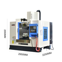 Fraiseuse cnc haute vitesse, centre vertical VMC850, 5 axes, offre spéciale