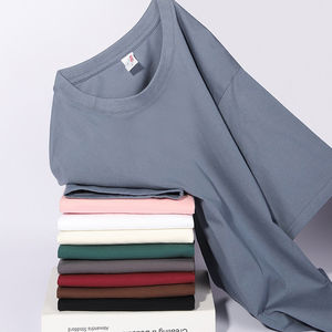 เสื้อยืดโอเวอร์ไซส์สำหรับผู้ชายเสื้อโอเวอร์ไซส์ทำจากผ้าฝ้าย220gsm โลโก้แบบออกแบบได้ตามที่ต้องการ - Product Image 2