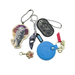 Wholesale <b>Customized</b> PVC Rubber Silicone Plastic Cartoon Anime Smile Snake Butterfly Guitar 2d 3D Soft Pvc Plastic <b>Keychain</b> - Product Image 3