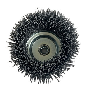 <span class=keywords><strong>Brosse</strong></span> coupelle en nylon abrasif 3 "/4"/5 "M14 pour meuleuse d'angle Outil rotatif de polissage des métaux - Product Image 4