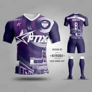 Kepribadian Seragam Sepak Bola Layanan OEM Jersey Sepak Bola Set Tim Pelatihan Mode untuk Pria Kustom Sublimasi 2022 Dewasa