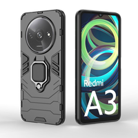 Armure Anneau Titulaire Antichoc Téléphone Cas Pour Redmi Note 13 4G 5G pour Redmi A3 K70 K70E Note 12 13R PRO PLus 12S 12R