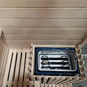 Fenêtre de transom en bois massif de pruche, infrarouge, 110V-240V, avec panneau tactile doux, conception 3D OEM, garantie 1 an, pour hôtel, maison, <span class=keywords><strong>sauna</strong></span> - Product Image 6