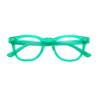 Lunettes en acétate Transparent, 1 paire, verres optiques transparents, à monture transparente, pour hommes et femmes, myopie