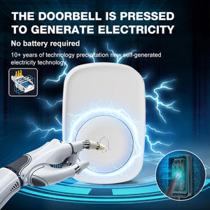 Timbre de puerta impermeable IP44, timbre inalámbrico de 80-200 V, rango de 260 m, 85db, enchufe de UE, EE. UU., Reino Unido, AU, novedad - Product Image 4