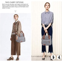 Sac isotherme double compartiment pour le déjeuner, pour femmes et hommes - Sac fourre-tout isotherme souple, étanche et grande capacité