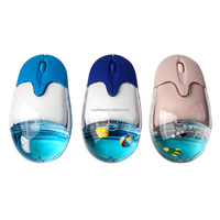 Design créatif Pingouin 3D flottant rechargeable et modèle Bluetooth Souris optique sans fil 2.4G sans fil