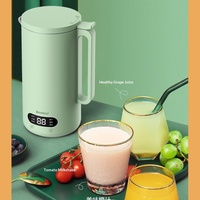Mini mixeur broyeur domestique multifonctionnel pour lait de soja, sans filtre, petit, chauffant, silencieux, robot culinaire