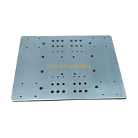 Plaque en acier épaisse découpée au laser sur mesure, usinage CNC de précision, fabrication de plaques de montage de moteur, adaptateur de plaque à bride