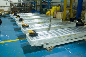 <strong>Electric</strong> Portable <strong>Hydraulic</strong> Lift Table 1000kg Roller Table Lift Platform <strong>Lifter</strong> - Product Image 5