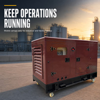 Générateur diesel portable silencieux Weichai 20 kW 25 kVA avec capot insonorisé, ATS, contrôle numérique, CE