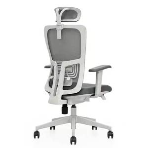Cómoda Silla de Oficina Ergonómica Giratoria y Reclinable de Diseño Moderno con Tapicería de Tela - Product Image 5