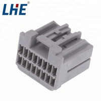 179054-1 LHE Conector Profesional Automotriz de 16 Pines para Arnés de Cableado Eléctrico, Carcasa de Terminal Hembra para Sistemas Automotrices de Coche